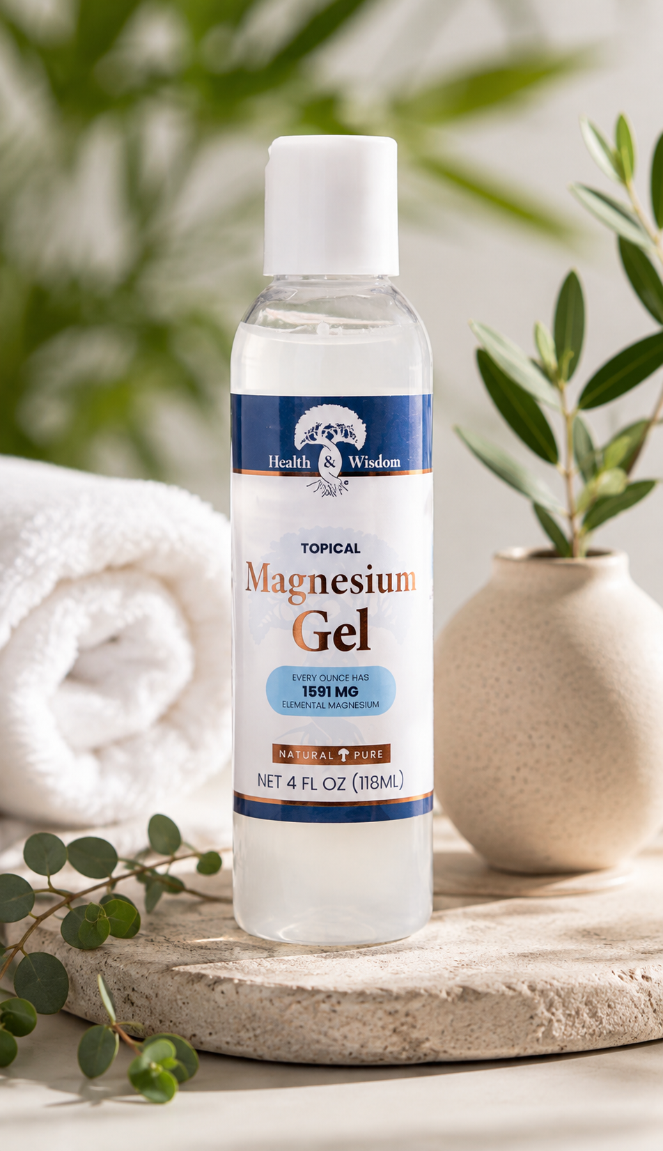 Health and Wisdom Magnesium Gel