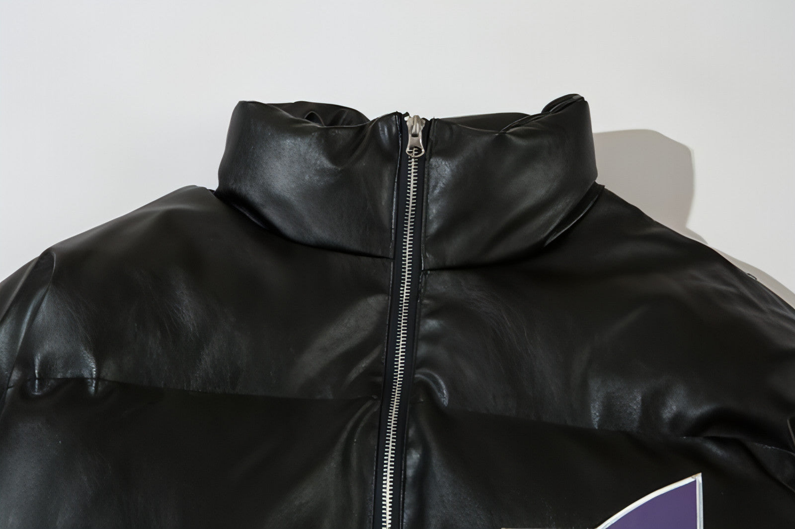 Men’s Retro Embroidered Puffer Jacket – Streetwear Style