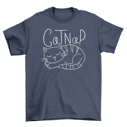Cat Nap Graphic T-Shirt