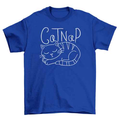 Cat Nap Graphic T-Shirt