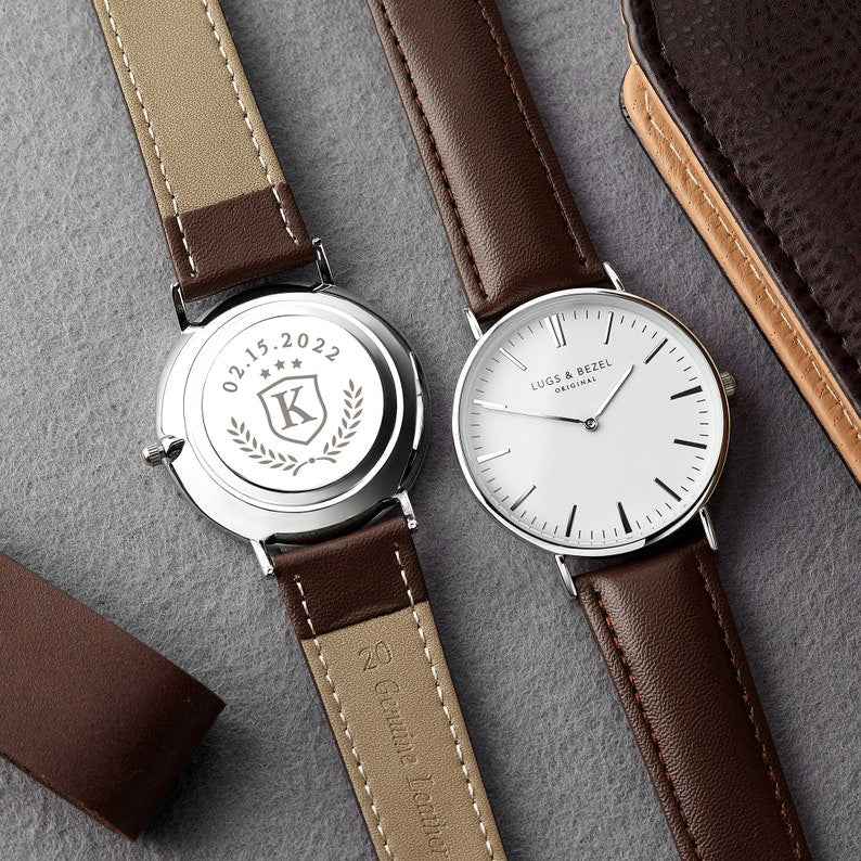 Personalized Engraved Groomsmen Watch