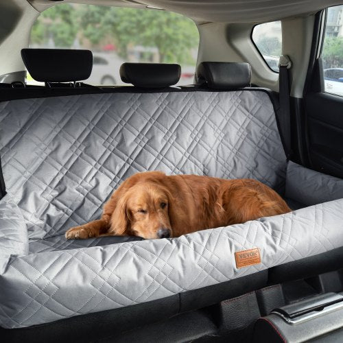 Waterproof Dog Car Seat & Travel Bed – 100 lb Capacity